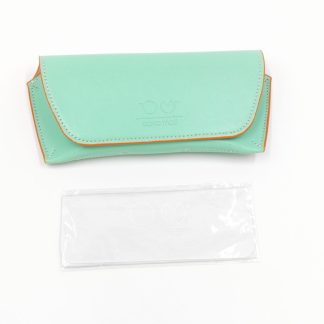 Футляр с салфеткой Optic Mall бирюзовый K0