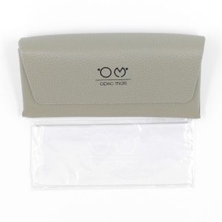 Футляр с салфеткой Optic Mall Grey K2.1